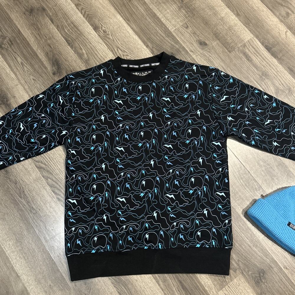 Dirty Bird Size Small Sweatshirt And Hat